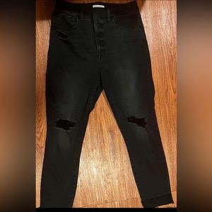 Good American Black Denim Skinny Jeans - 12/31